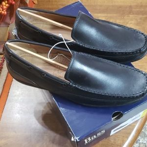 Bass Hank Slip On Dress Shoe Black 10.5